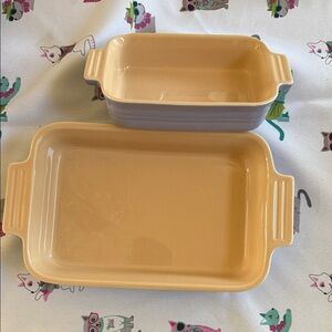 Le Creuset Set of Lilac Stonewear